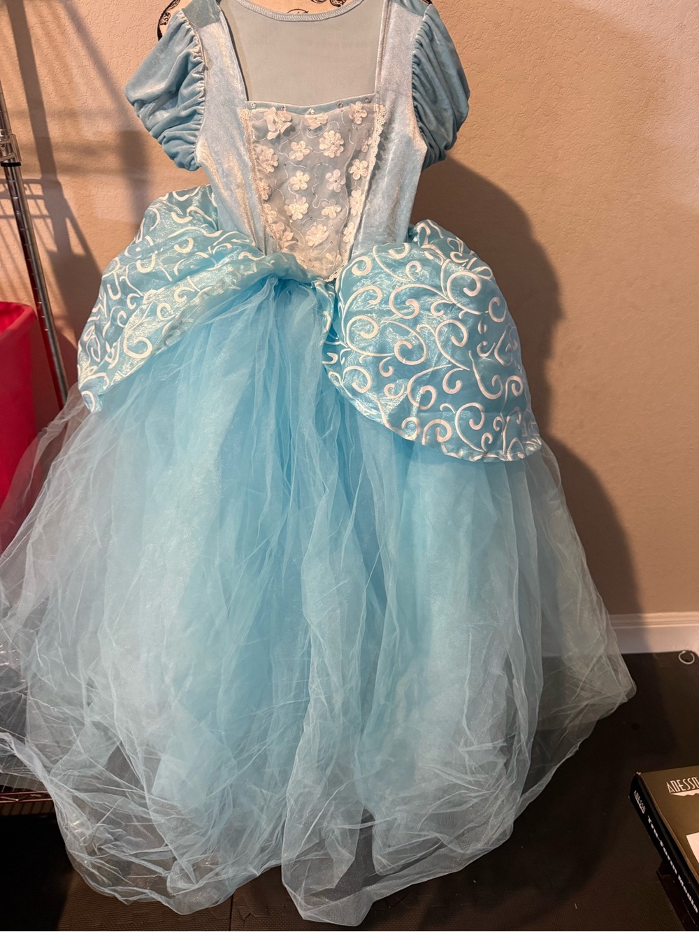 Light Blue Princess Dress Costume - Unbranded